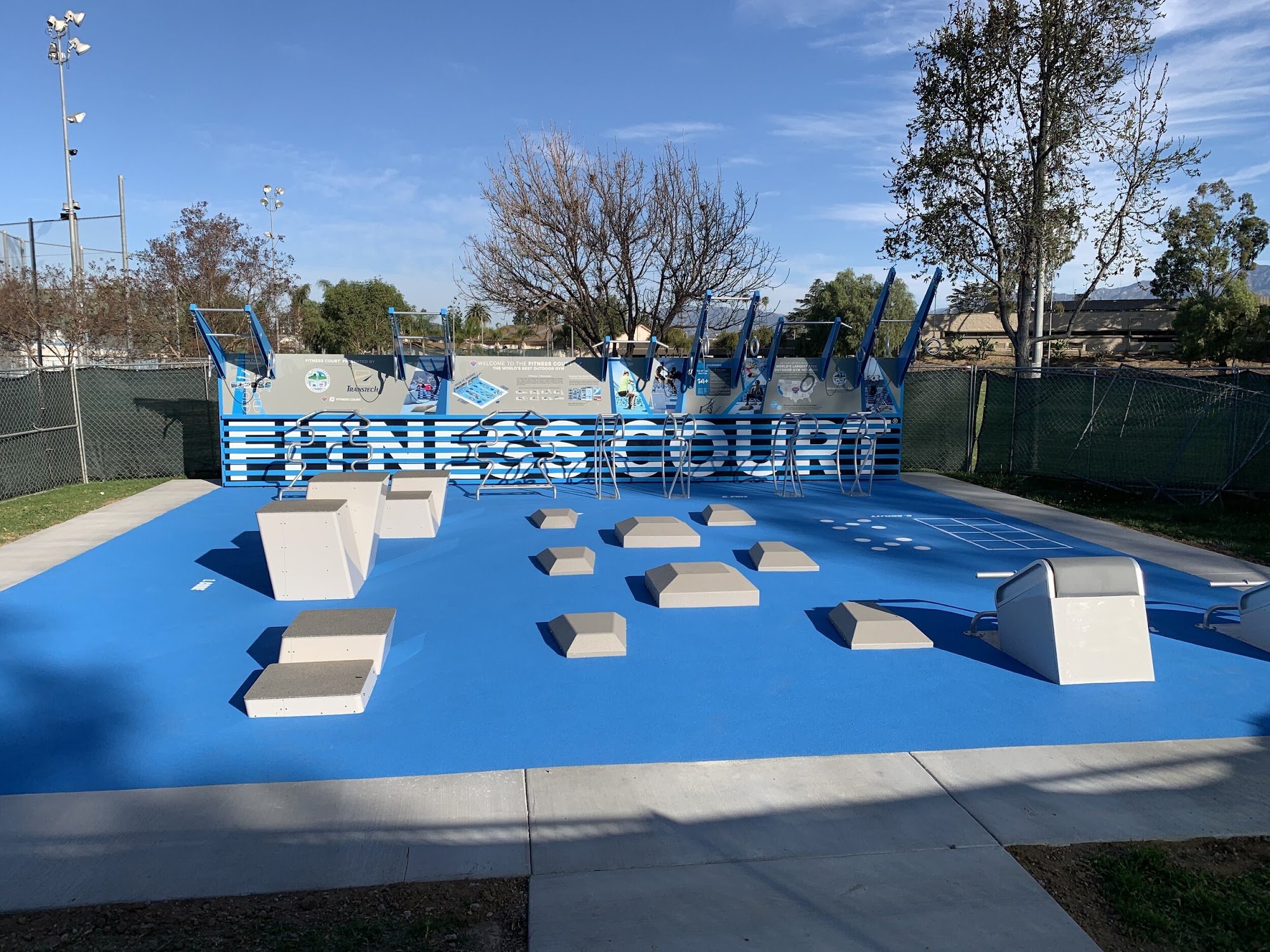 Fitness Court at Barnes Park